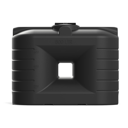 Бак SN 800 литров цвет чёрный фото спереди 2