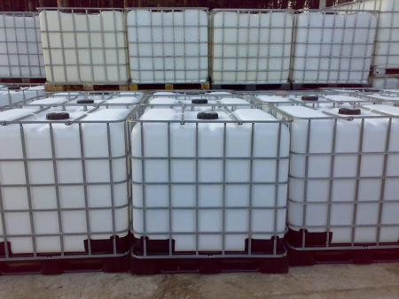 Емкость п/э куб 1000 литров (еврокуб) оптом