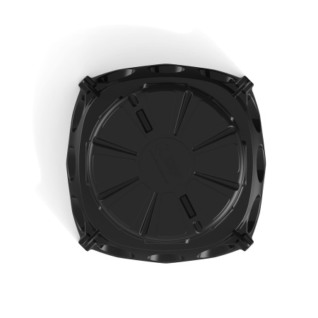 Колодец КН 1000x1000 H1300 с крышкой D780 мм вид сверху