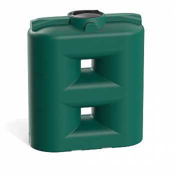 Анонс - Бак пластиковый S 1500 литров цвет зеленый 