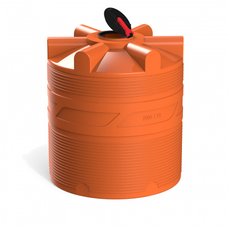 Емкость V 2000 КАС с откидной крышкой - фото 1